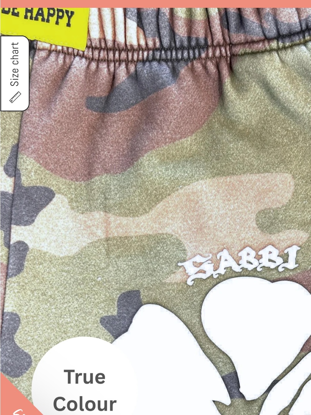 Sabbi Happy Hibiscus Camo Shorts - Picture 4 of 11